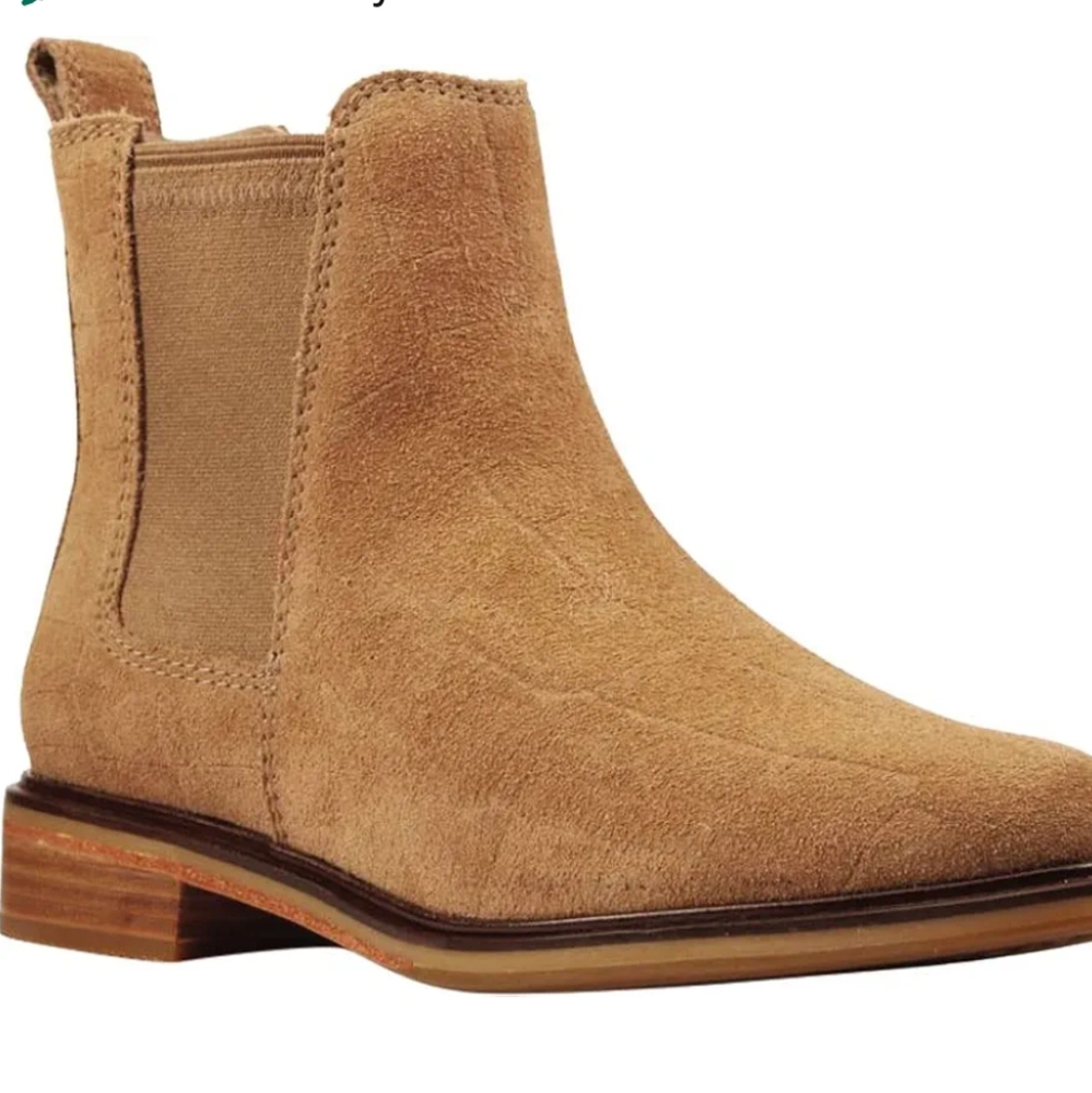 Clarks Cologne Arlo Tan Suede